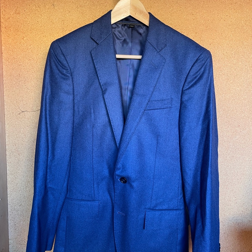 J. crew Ludlow Slim-fit suit jacket in Italian wool Size 34S Navy